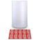Pacific Mailer Bubble Cushioning Wrap Rolls 316 x 12 x 36 ft Total Perforated Every 12 for Packaging Shipping Mailing