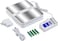 Weighmax 130Lb x01OZ Extended Display Digital Shipping Postal Scale White