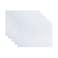 VANRA Poly File Folder Pockets File Jacket Plastic Envelope Flat Document Letter Organizer with Snap Button Closure A4 Letter Size Pack of 5 Translucent