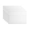 VANRA Poly File Folder Pockets File Jacket Plastic Envelope Flat Document Letter Organizer with Snap Button Closure A4 Letter Size Pack of 5 White