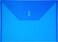 Lion DesignRLine Poly Envelope9 38 x 13 Inches Transparent Blue Pack of 6 22080BL6P