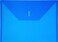 Lion DesignRLine Poly Envelope9 38 x 13 Inches Transparent Blue Pack of 6 22080BL6P