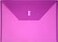 Lion DesignRLine Poly Envelope9 38 x 13 Inches Transparent Purple Pack of 6 22080PR6P