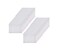 YESSART Clear String Closures Poly Envelopes Side Opening Folder Pocket Pack of 40 Bottom with Expanding Gusset 40 Pack