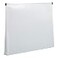 JAM PAPER Plastic Envelopes with Zip Closure Letter Booklet 9 34 x 13 White 12Pack