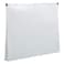 JAM PAPER Plastic Envelopes with Zip Closure Letter Booklet 9 34 x 13 White 12Pack