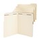Staples Reinforced Tab Fastener Folder Letter Size Manila Pressboard Durable Construction 50Pack
