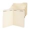 Staples Reinforced Tab Fastener Folder Letter Size Manila Pressboard Durable Construction 50Pack