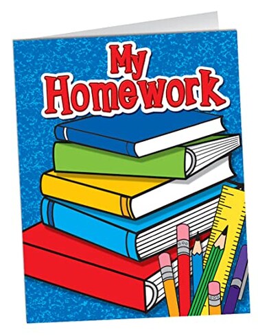 Teacher Created Resources My Homework Pocket Folder 4941