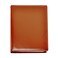Arpan A4 Certificate Presentation Folder Faux Leather Document Organizer Professional Portfolio Book Conference Display Binder Brown 48 Pockets 96 Sides