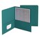 Smead TwoPocket Heavyweight Folder Letter Size Teal 25 per Box 87867