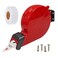 KOQICALL HeavyDuty 3 Digit Ticket Dispenser Machine 2 Groups 000999 Range with Bright Red Display Commercial Queue System for WallDesk Mount Includes 1 Roll 2000 Tickets Paper