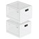 SANIDIKA 2 Pack Large Refrigerator Lockable Box Childproof First Aid Locking Box Pill Case Medical Organizer Ipad Tablet Phone Jail