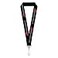 Buckle-Down Lanyard Dodge Red Rhombus Repeat