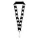 Buckle-Down Lanyard Mopar Logo Repeat Black White