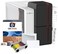 Card Imaging Evolis Primacy 2 SingleSided ID Card Printer Supplies Bundle Badge Machine PM20001A
