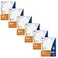 Avery Big Tab Insertable Dividers for 3 Ring Binders 8Tab Sets White Paper Clear Tabs 6 Binder Divider Sets 41124