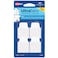 Avery Mini Ultra Tabs 1 x 15 2Side Writable White 40 Repositionable Tabs 74788