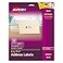 Avery Matte Clear Easy Peel Mailing Labels w Sure Feed Technology Laser Printers 1 x 263 Clear 30Sheet 25 SheetsBox