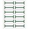 Tabbies Wraparound Name Label Green