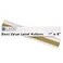 C-Line CLine SelfAdhesive Label Holders Top Load 1 X 6 Clear 50pack