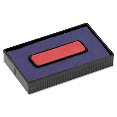 2000 PLUS COSCO Felt Replacement Ink Pad for 2000plus Economy Message Dater RedBlue
