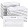 Juvale Raffle Ticket Sheets Designated Field Entry Forms Versatile for Drawing Entry Slips Door Prizes Fits Standard Raffle Ticket Box 525 x 275 in White Pack of 20 Pads 2000 Sheets