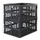Ggbin 34 Liter Folding Plastic Containers Grey Plastic Crate 2 Packs