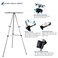 Audio-Visual Direct AudioVisual Direct Lightweight Aluminum FlipChart Presentation Easel 70 Inches Silver