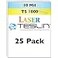 Brainstorm ID Laser Teslin Paper 25 Sheets