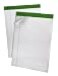 Ampad Earthwise by 40102 Recycled Writing Pad 8 12 x 11 34 WE 40 Sheets Pack of 4