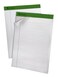 Ampad Earthwise by 40102 Recycled Writing Pad 8 12 x 11 34 WE 40 Sheets Pack of 4