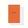 Rhodia Notepad No19 A4 Squared Orange