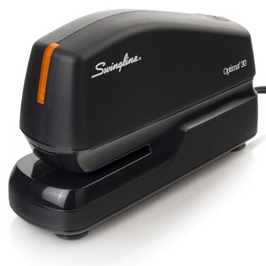 Swingline Electric Stapler 30 Sheet Capacity Optima 30 Black 42150