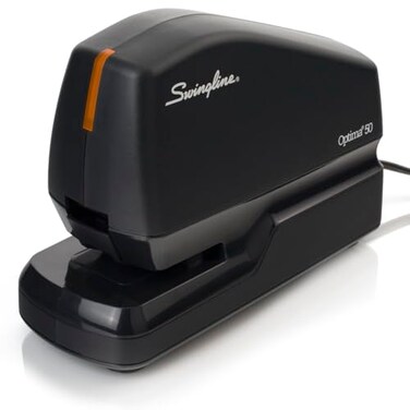 Swingline Electric Stapler Value Pack 50 Sheet Capacity includes Optima 50 Stapler 5000 Staples and Staple Remover 48209