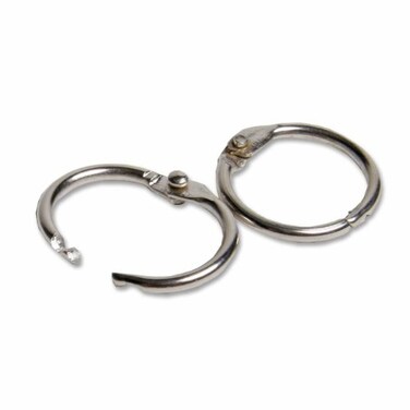 Charles Leonard Inc MultiPurpose Rings 12Inch Diameter Aluminum LEOR09 100BoxSilver