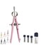 Mr. Pen Mr Pen Professional Compass for Geometry Extra Lead Metal Compass Drawing Tool for Students Drafting and Engineering Technical Drawings Circles and Geometry Projects