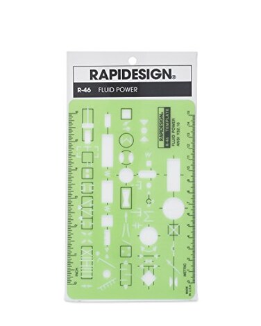 Rapidesign Fluid Power Template 1 Each R46