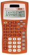 TEXAS INSTRUMENTS 30XIIS ScientificMath Calculator Orange