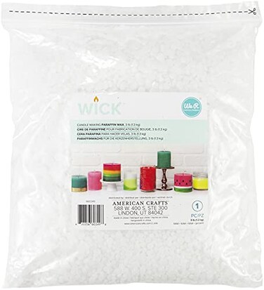 We R Memory Keepers 0633356603498 Accessory WickParaffin Wax3 Lbs White