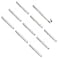 SWTOOL 10PCS Stainless Steel Pen Size with Clip Hand Pointer Extendable Telescopic Retractable Ballpoint Pen Pointer Handheld Presenter Classroom Whiteboard Pointer