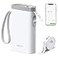 Nelko Label Maker Machine with Tape P21 Bluetooth Label Printer Wireless Mini Label Makers with Multiple Templates for School Office Home White