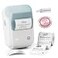 NIIMBOT Label Maker Machine with Tape B1 Bluetooth Label Printer 2 Inch Large Waterproof Label Inkless Thermal Label Maker for Kids School Items Classroom Teacher Light Blue
