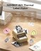 NIIMBOT B21 Label Maker 2 Inch Portable Thermal Label Printer Label Maker Machine with Tape Compatible with Android iOS PCLabeling for Home Storage Office and Small BusinessOffWhite