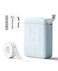 NIIMBOT D110 Label Maker Machine Bluetooth Thermal Label Printer for School Home Office Organization Mini Thermal Printer Label Maker with 1 Label Tape Blue