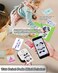 Memoking Mini Printer Sticker Printer T02 Portable Thermal Inkless Sticker Maker Machine Bluetooth Pocket Labeler for Study Graphics Anatomical Diagrams Photos Receipts DIYGift