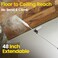 Relime Diatomaceous Earth Powder Duster Adjustable Upto 4 FT Powder Output Adjustable Pump Applicator Duster Dispenser Sprayer Dust Application for Diatomaceous Earth