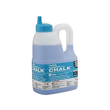 Tajima Micro Chalk Powdered Snap Line Chalk Fluorescent Blue 6 Lbs