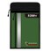 ROLOWAY Fireproof Document Bag 155 x 115 inch with 2 Pockets and 5200 Aluminum Foil Layer Fireproof Bag for Document Safe Green