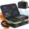 KOFAIR Fireproof Document Bag 16 x 11 x 5 inch with Lock Reflective Strip Fireproof Document Lock Box with Shoulder Strap MultiLayer Important Document Safe Storage Fire Safe File Organizer